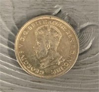 1927 Australian Silver One Florin Coin