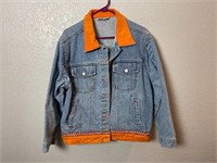 Vintage Ariana Sport Embellished Denim Jean Jacket