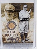 2015 Leaf Q Babe Ruth Relic Materials #BRB-01