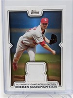 2008 Topps Chris Carpenter Relic Material #TR-CJC