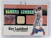 2000 Fleer Gamers Lumber Ray Lankford Relic
