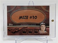 2011 Topps Leather Nameplate Johnny Mize #MGL-JM