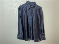Vintage Thai Silk 100% Dress Shirt
