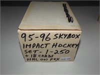 1995 96 Skybox Impact Hockey Card Set Plus