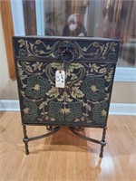 Hinged Top Decorative Side Table