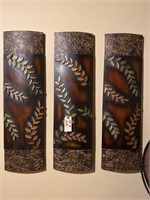 3 Piece Metal Wall Decor