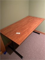 Heavy Wooden Office Table