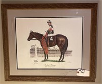 Framed Kentucky Derby Print