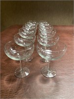 Set of 12 Margarita Glasses