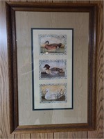 Framed and Matted Duck Print