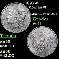 1897-s Morgan $1 Grades Choice AU