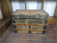 Antique Trunk 32" wide x 21" tall