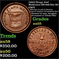 (1863) Drugs And Medicines OH-860-D1a R6 cwt Grade