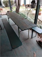 Vintage Picnic Table/Benches