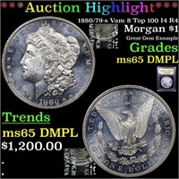 *Highlight* 1880/79-s Vam 8 Top 100 I4 R4 Morgan $