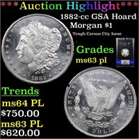*Highlight* 1882-cc GSA Hoard Morgan $1 Graded ms6
