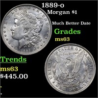 1889-o Morgan $1 Grades Select Unc