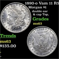 1890-o Vam 11 R5 Morgan $1 Grades Select Unc