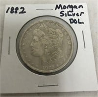 1882O MORGAN DOLLAR