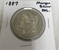 1887O MORGAN DOLLAR