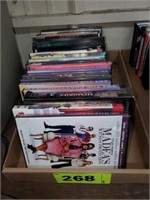 FLAT OF DVD MOVIES IN ORIGINAL CASES