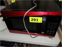 WEST BEND RED MICROWAVE OVEN