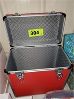 NEW RED LP RECORD CASE