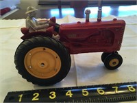Massey Harris 44 metal toy tractor