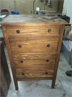 Old Four drawer chest