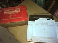 Two metal ammo boxes