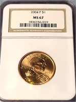 2004P MS67 Dollar