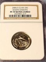 2006S PF70 South Dakota Quarter