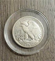 Novelty 2-Sided Walking Liberty Half Dollar