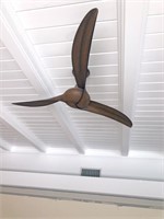 Modern 3-Blade Deco Style Wood-Look Ceiling Fan