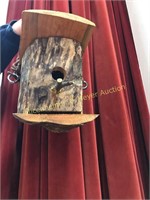 CUSTOM MADE WOODEN BIRDHOUSE