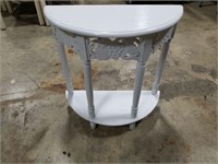 vintage painted console table