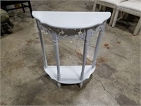 vintage painted console table