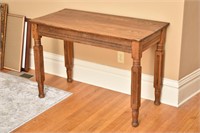 Antique Wood Hall Table