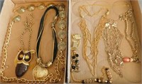Goldtone necklaces