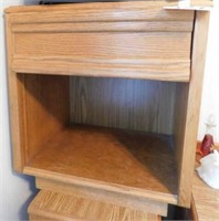 Solid oak night stand by American of Martinsville,