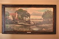 "English Country Side" Print by Robert Wood