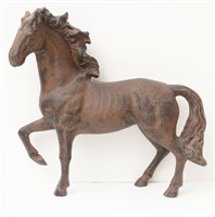 Metal Horse Statuette