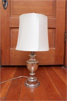 Mercury Glass Table Lamp with shade