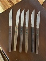 6 Harford Forged  Stainless Steak Knives