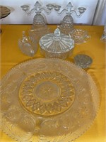 Fostoria Candle Holders & Misc. Crystal