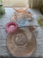 Pink Depression and Misc. Glassware