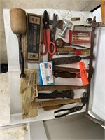 Vintage Tools & Drill In Case
