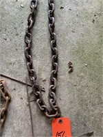 16' Chain w/ Hook On One End