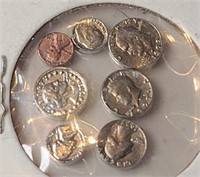Mini Souvenir Metal Coin Set
