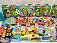 Lot of Hot Wheels - Disney, Looney Tunes & Minions
